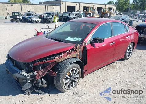 2016 Nissan Altima 2.5 Sv z USA, uszkodzony, nr VIN 1N4AL3AP6GC137760